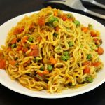 maggi noodles recipe, vegetable maggi recipe - Yummy Indian Kitchen