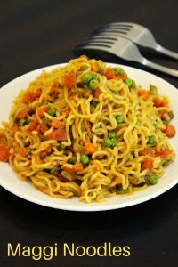 maggi noodles recipe, vegetable maggi recipe - Yummy Indian Kitchen