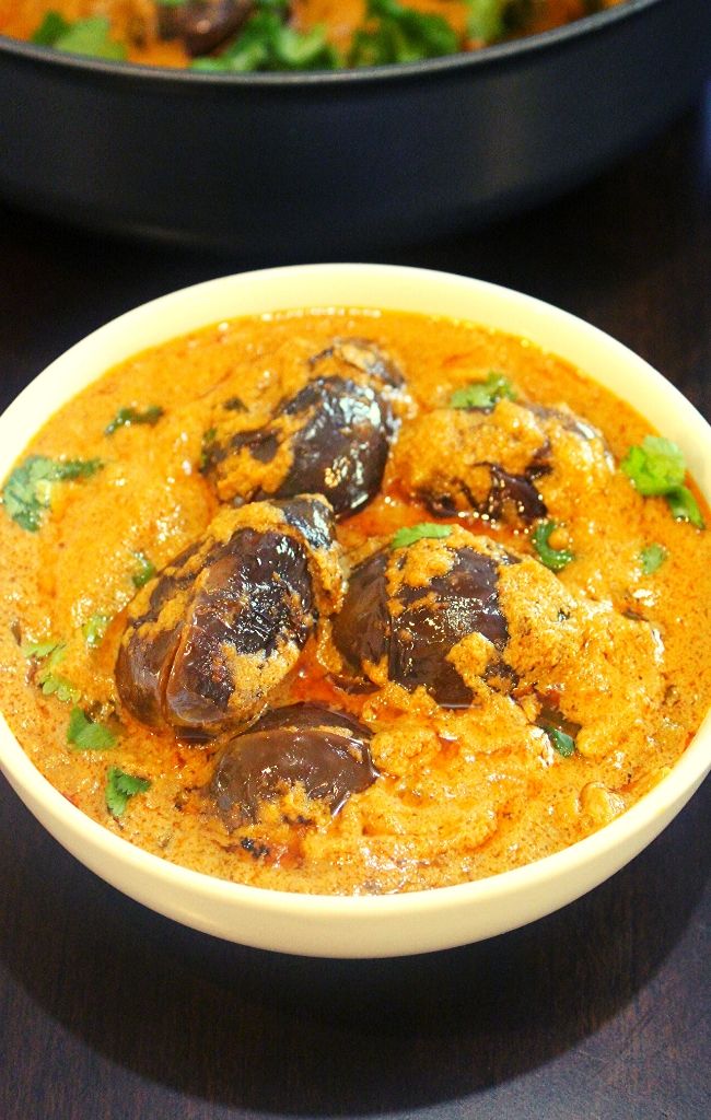 Andhra Brinjal Curry Gutti Vankaya Curry Brinjal Curry Andhra Style ...