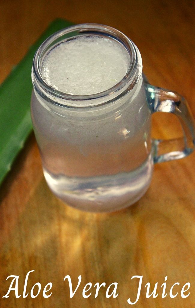 aloe vera juice recipe