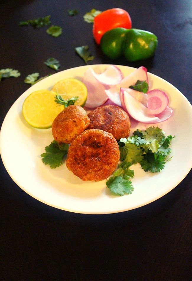 chicken shami kabab recipe - Yummy Indian Kitchen