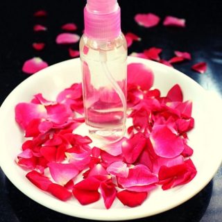 homemade rose water for face