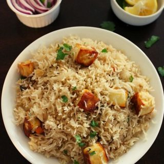 paneer pulao recipe