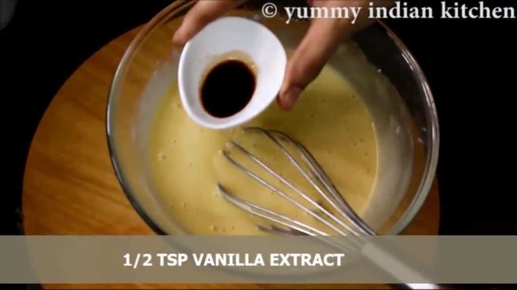 Adding vanilla extract