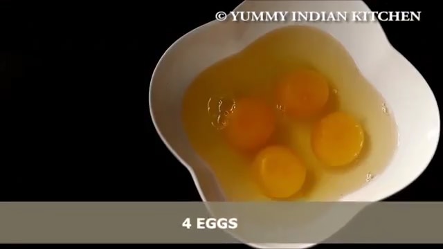 breaking four eggs