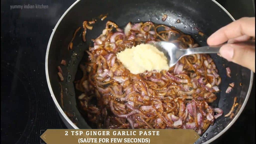 Add ginger-garlic paste 