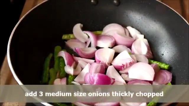 adding thickly chopped onions
