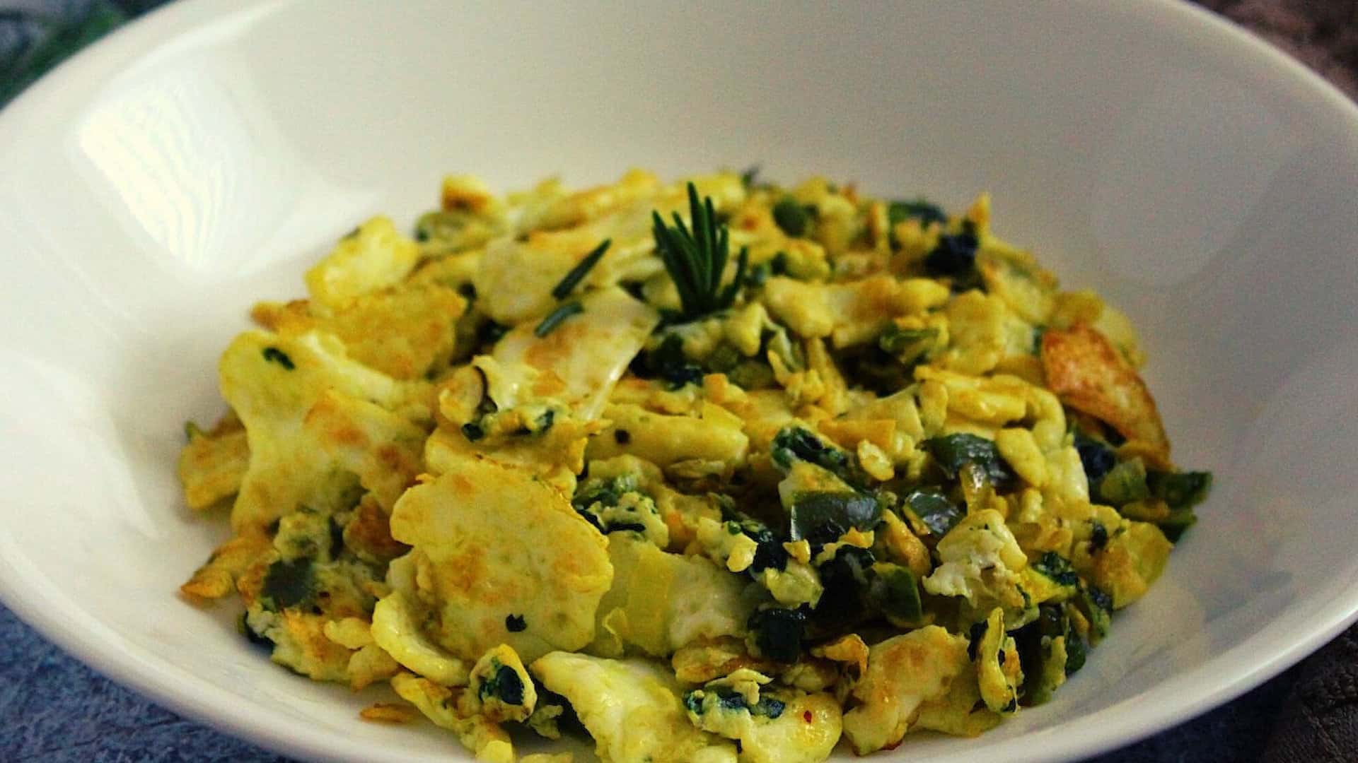 Scrambled Egg Whites Recipe Yummy Indian Kitchen