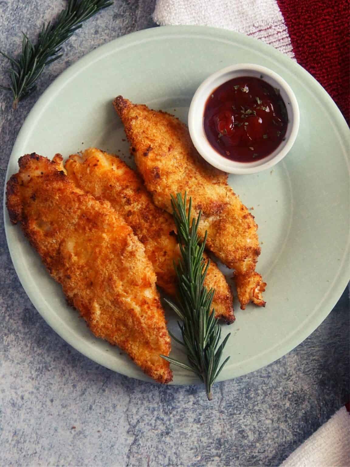 air fryer fish fillet tilapia, crispy fried - Yummy Indian Kitchen