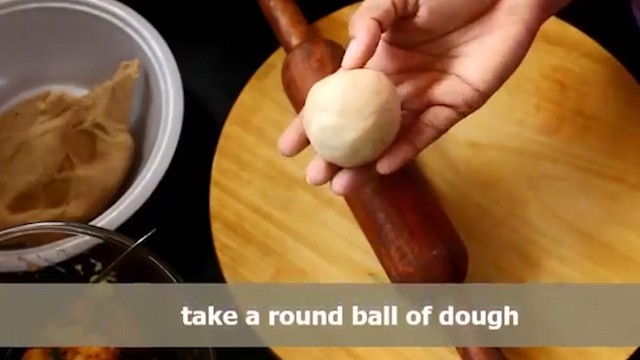 making a round ball