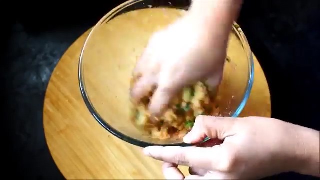 mixing the whole mixture