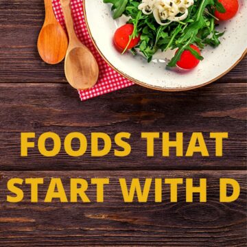 foods that start with d