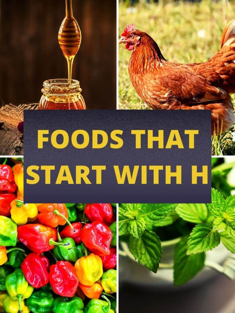 foods that start with hh