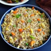 chicken fried rice recipe | chinese fried rice - Yummy Indian Kitchen