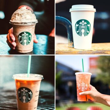 low calorie starbucks drinks iced and hot to order