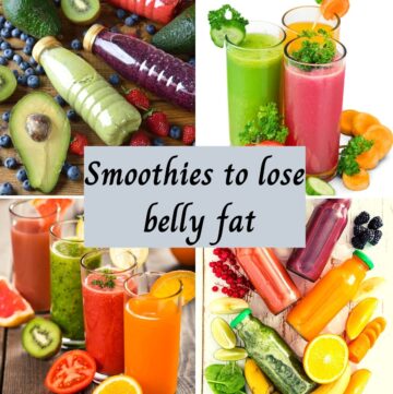 smoothies to lose belly fat fast and flatten stomach