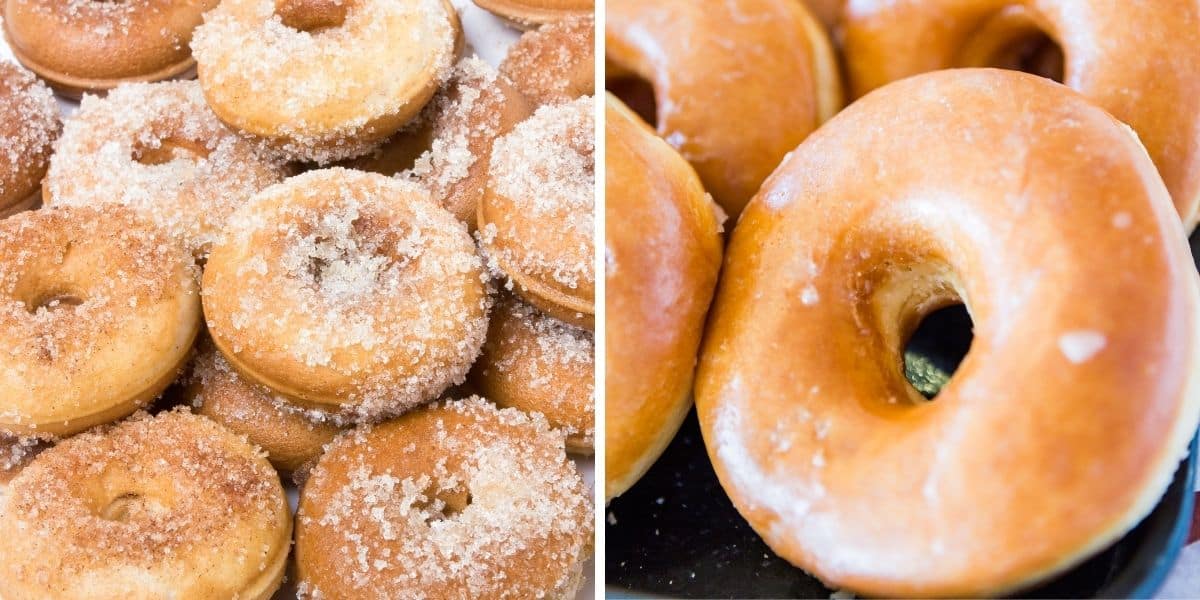 donuts with topping for recipes with pancake mix