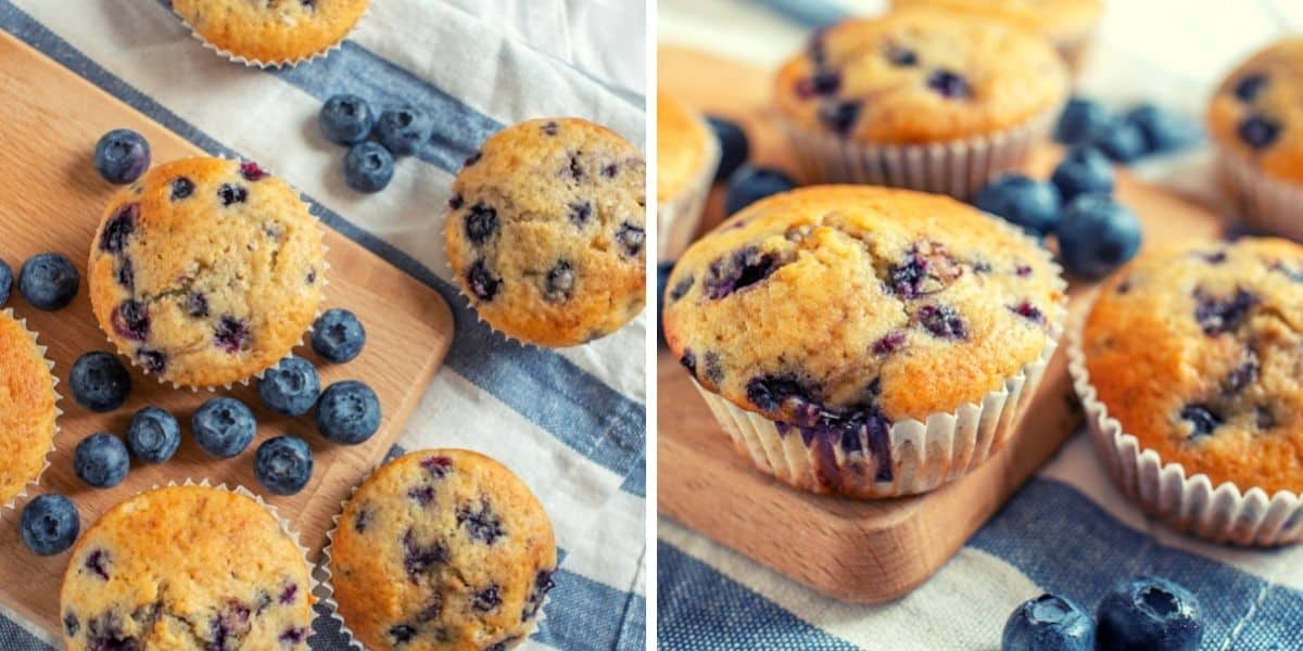 blueberry muffins to make with pancake mix
