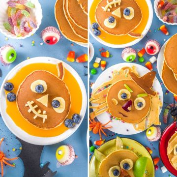 halloween breakfast recipes with pancakes