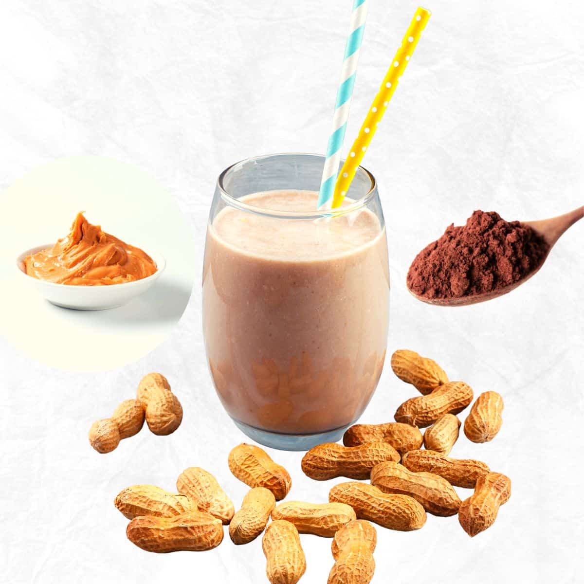 Peanut Butter Smoothie No Banana - Yummy Indian Kitchen