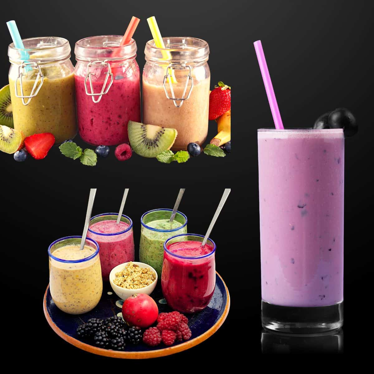 Smoothie recipes with frozen fruit - Yummy Indian Kitchen