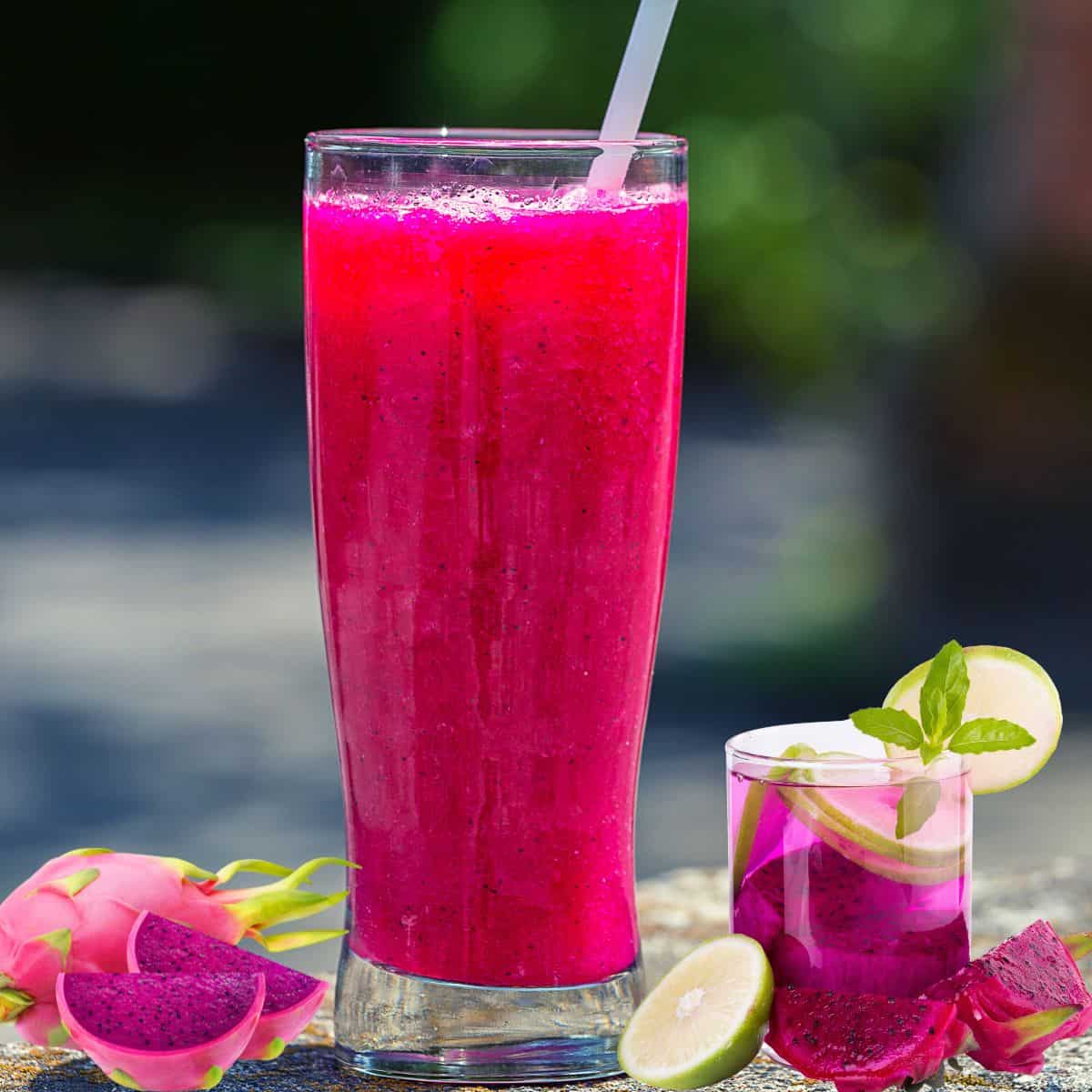 Dragon Fruit Tea (Iced) - Yummy Indian Kitchen